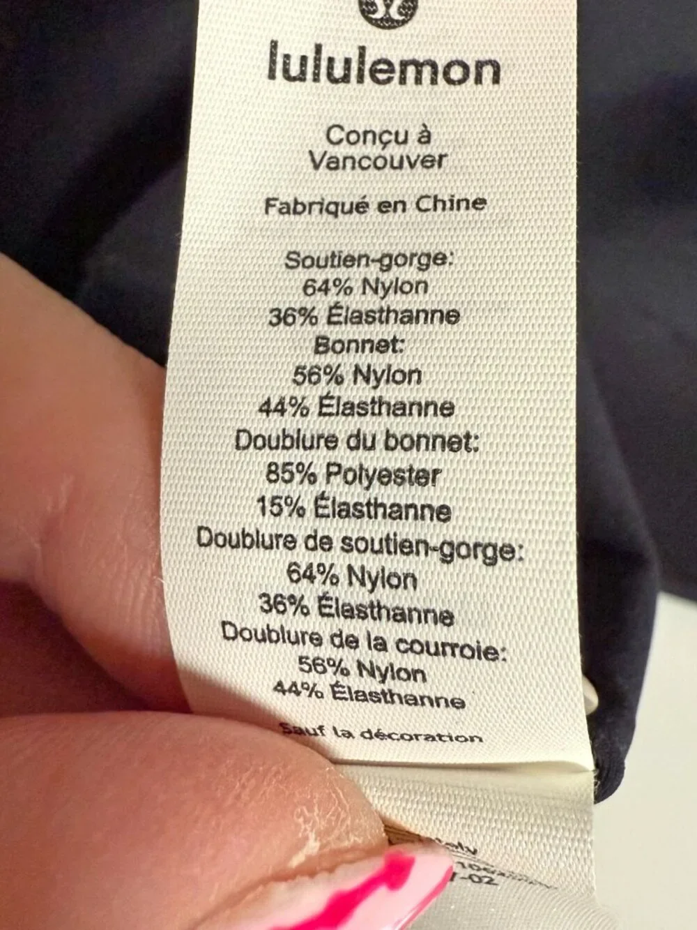 *NEW* Lululemon Hold True Bra